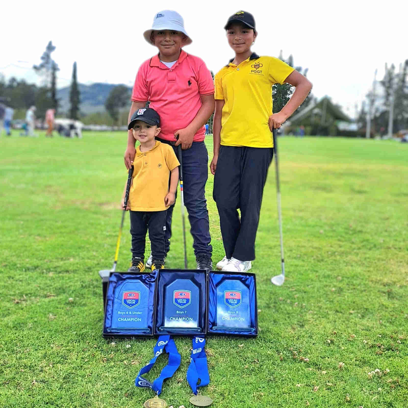 Torneo de golf infantil